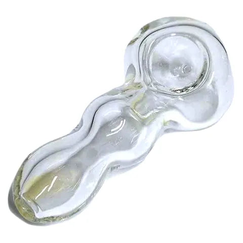 10cm CLEAR GLASS PIPE - Sydney Vape Supply