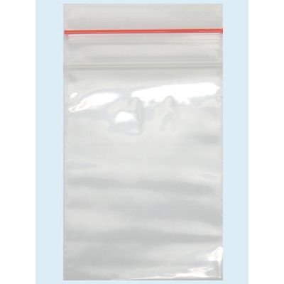 100 Resealable Plastic Bags Clear - Sydney Vape Supply