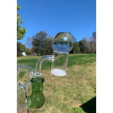 Clear Marble Carb Cap for bangers 34mm - Sydney Vape Supply