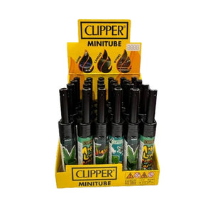 Clipper Mini Tube Make Love Not War Lighter - Sydney Vape Supply