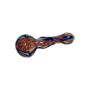 13 cm glass marble pipe - Sydney Vape Supply