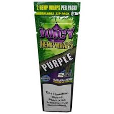 Juicy Jay's Hemp Wraps 2pk Purple - Sydney Vape Supply